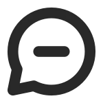 Comment Remove SVG Icon